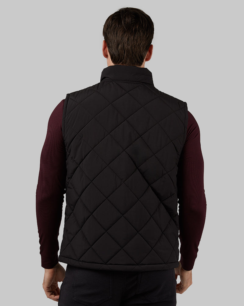 MEN'S DIAMOND QUILTED VEST - Image 3
