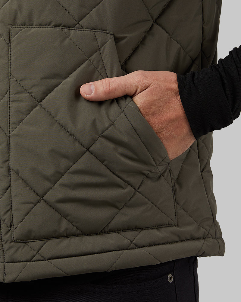 MEN'S DIAMOND QUILTED VEST - Image 6