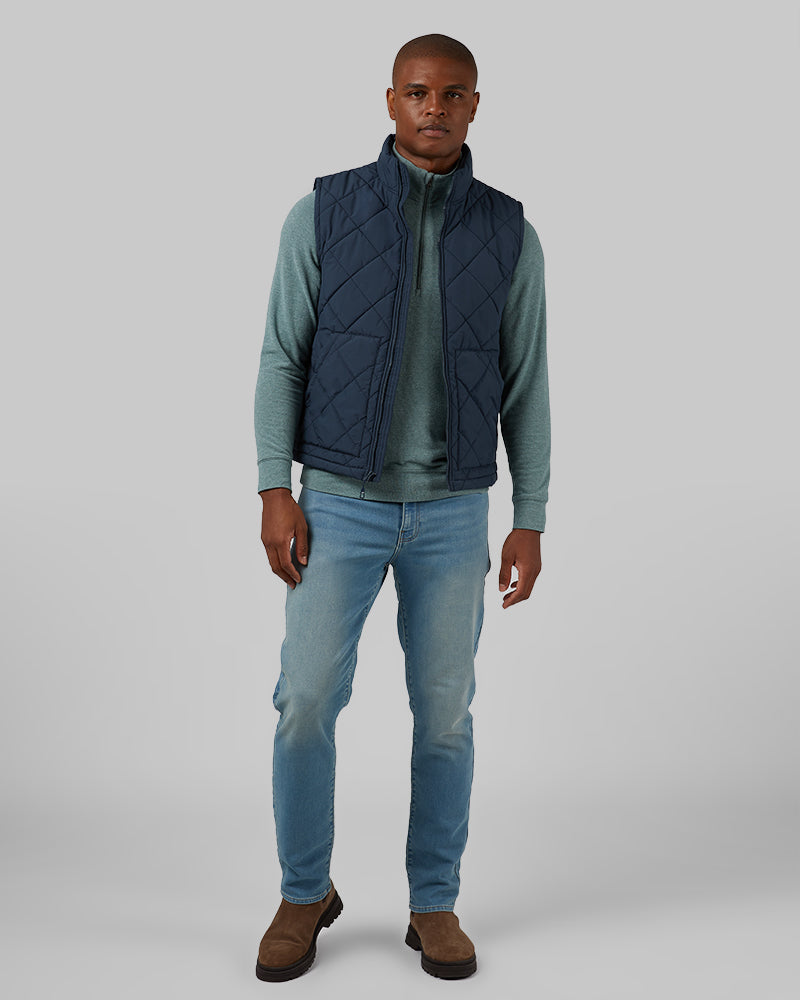 MEN'S DIAMOND QUILTED VEST - Image 12