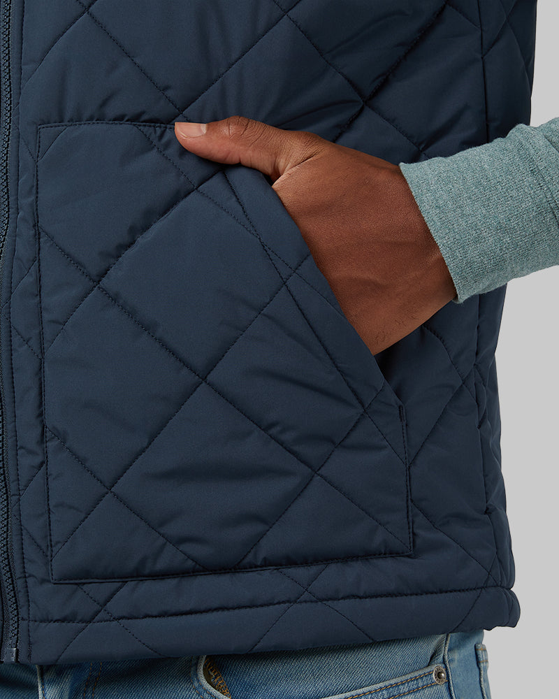 MEN'S DIAMOND QUILTED VEST - Image 10