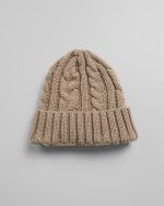 CABLE KNIT BEANIE