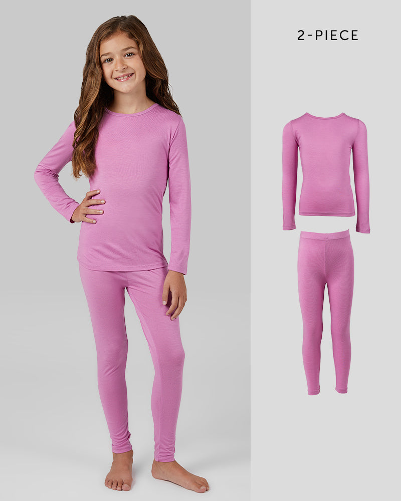 KIDS' 2PC BASELAYER TOP & BOTTOM SET - Image 17