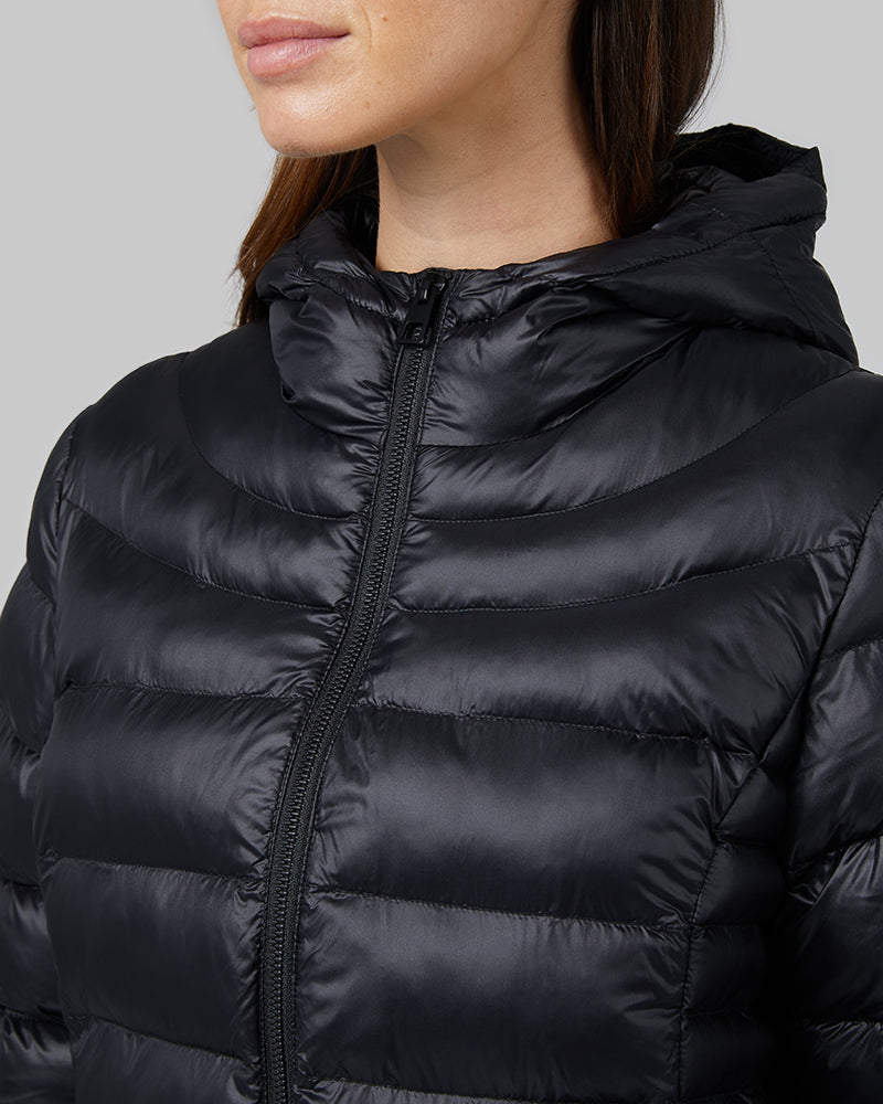 WOMEN'S SHINY HOODED JACKET - Image 2