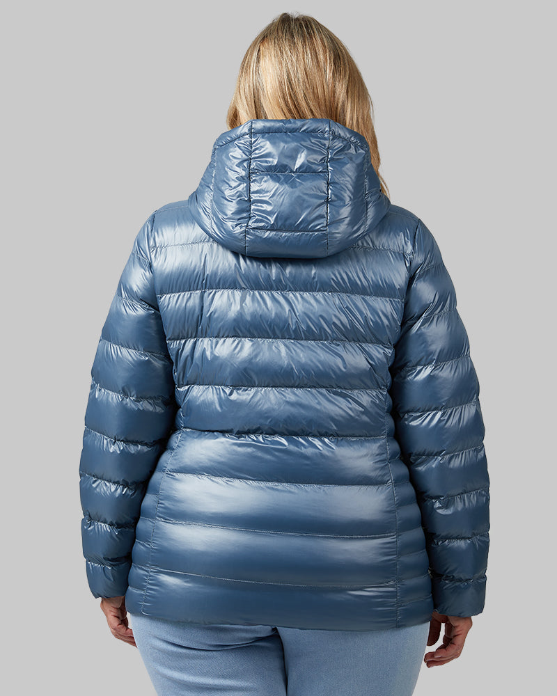 WOMEN'S SHINY HOODED JACKET - Image 23