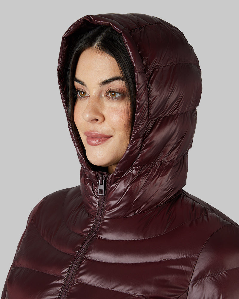 WOMEN'S SHINY HOODED JACKET - Image 28
