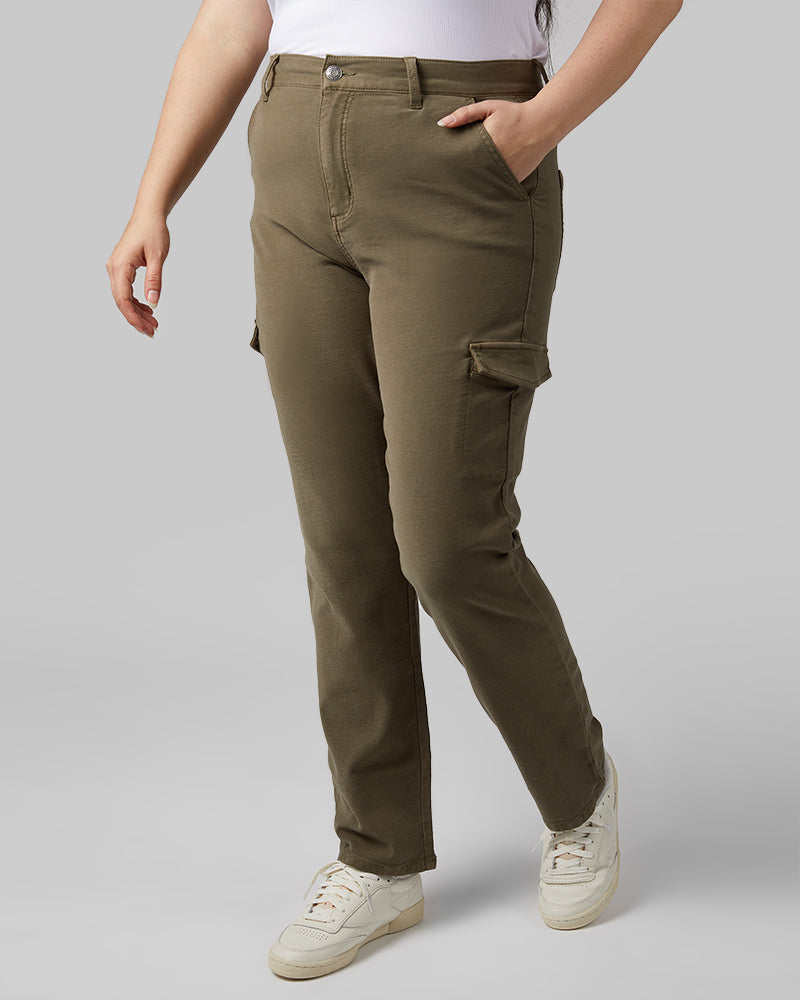 WOMEN'S STRETCH COMFORT CARGO JEAN - Image 31