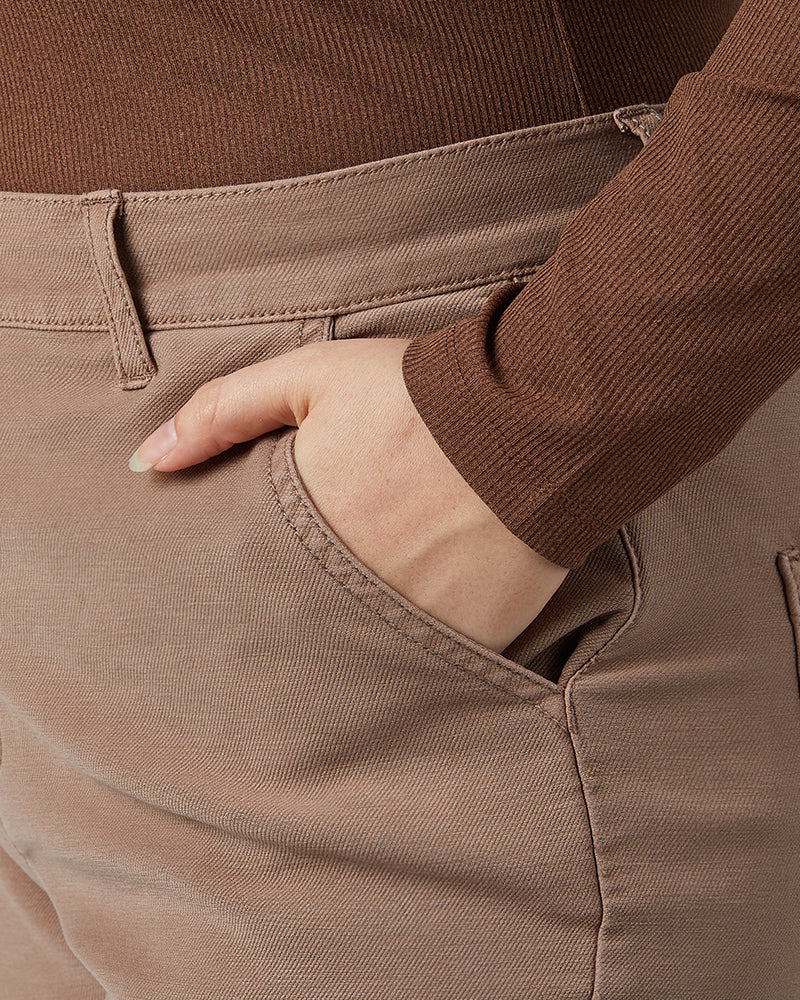 WOMEN'S STRETCH COMFORT CARGO JEAN - Image 8