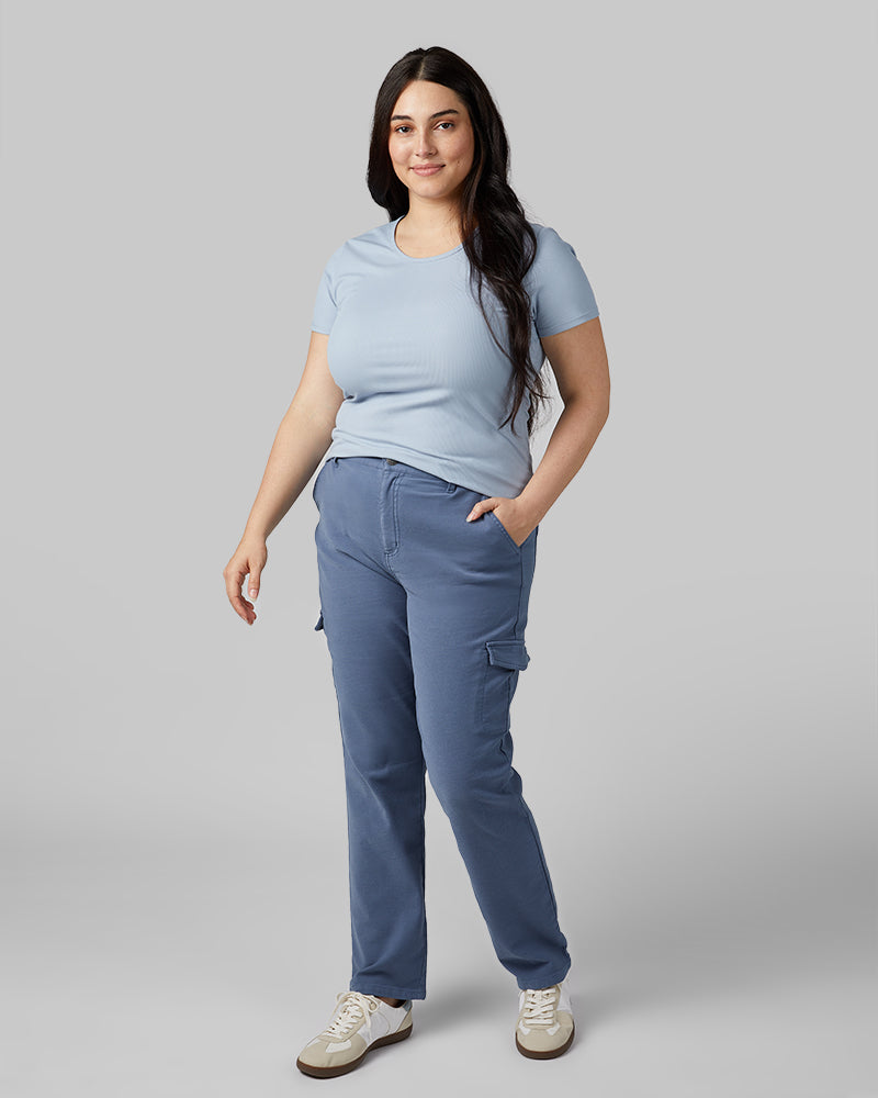 WOMEN'S STRETCH COMFORT CARGO JEAN - Image 24