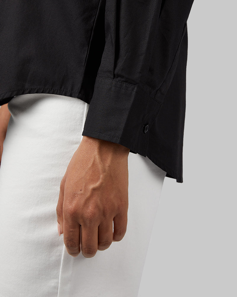 WOMEN'S OVERSIZED COTTON LONG SLEEVE BUTTON-UP - Image 33