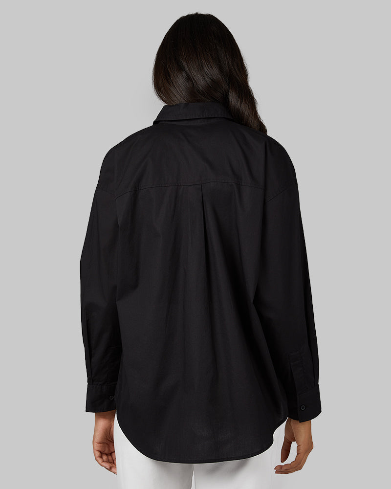 WOMEN'S OVERSIZED COTTON LONG SLEEVE BUTTON-UP - Image 34