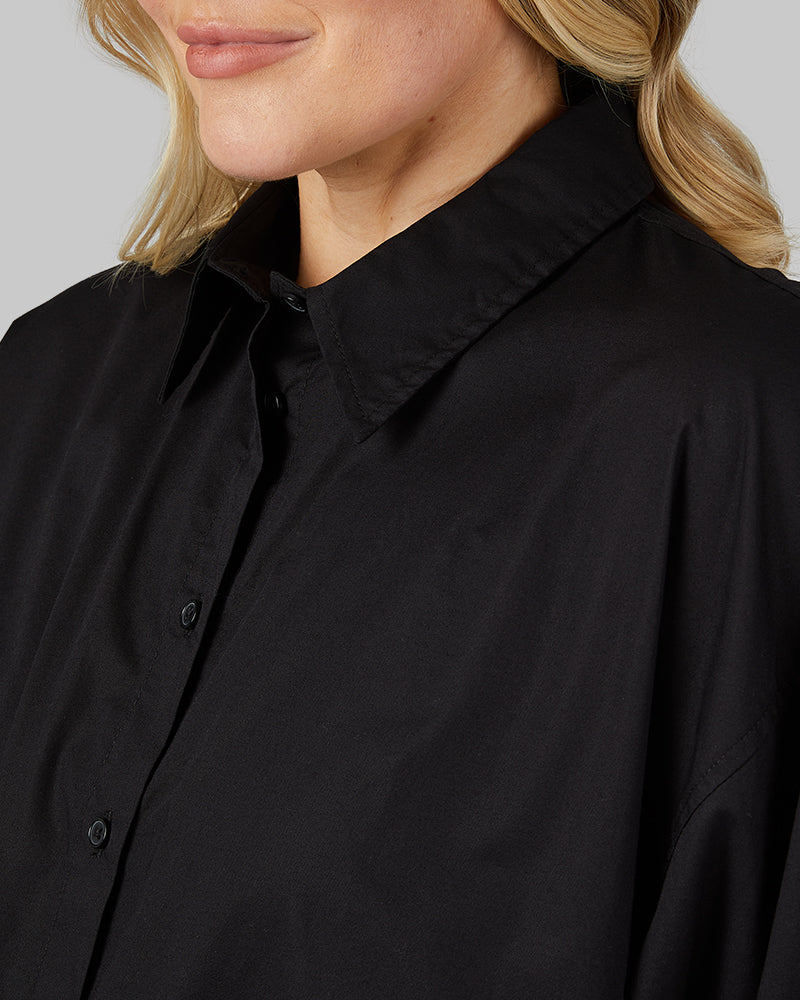WOMEN'S OVERSIZED COTTON LONG SLEEVE BUTTON-UP - Image 38
