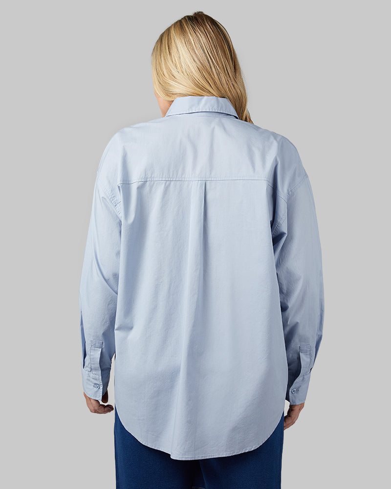 WOMEN'S OVERSIZED COTTON LONG SLEEVE BUTTON-UP - Image 28