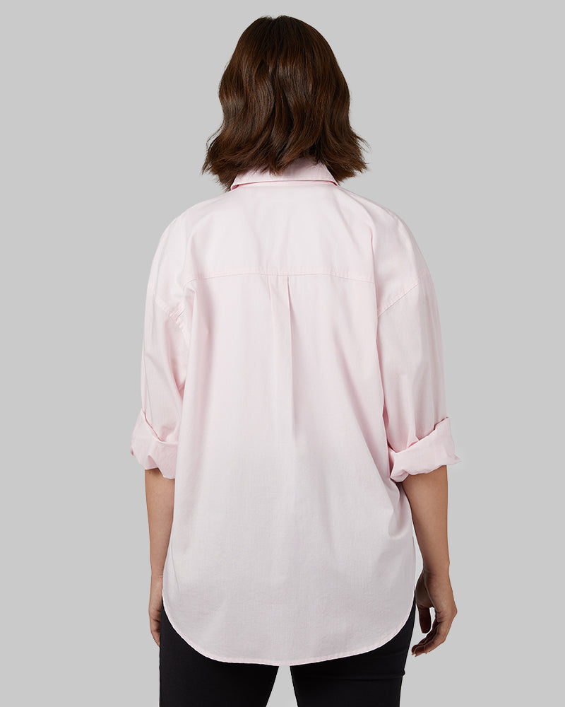 WOMEN'S OVERSIZED COTTON LONG SLEEVE BUTTON-UP - Image 16
