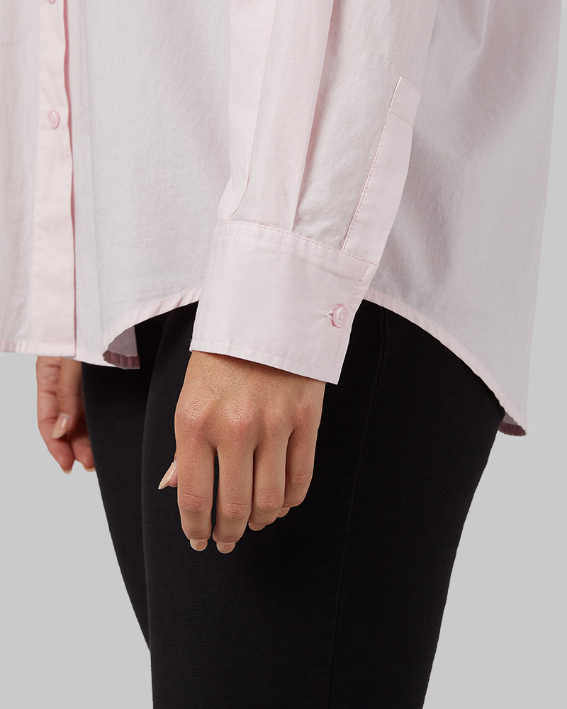 WOMEN'S OVERSIZED COTTON LONG SLEEVE BUTTON-UP - Image 15