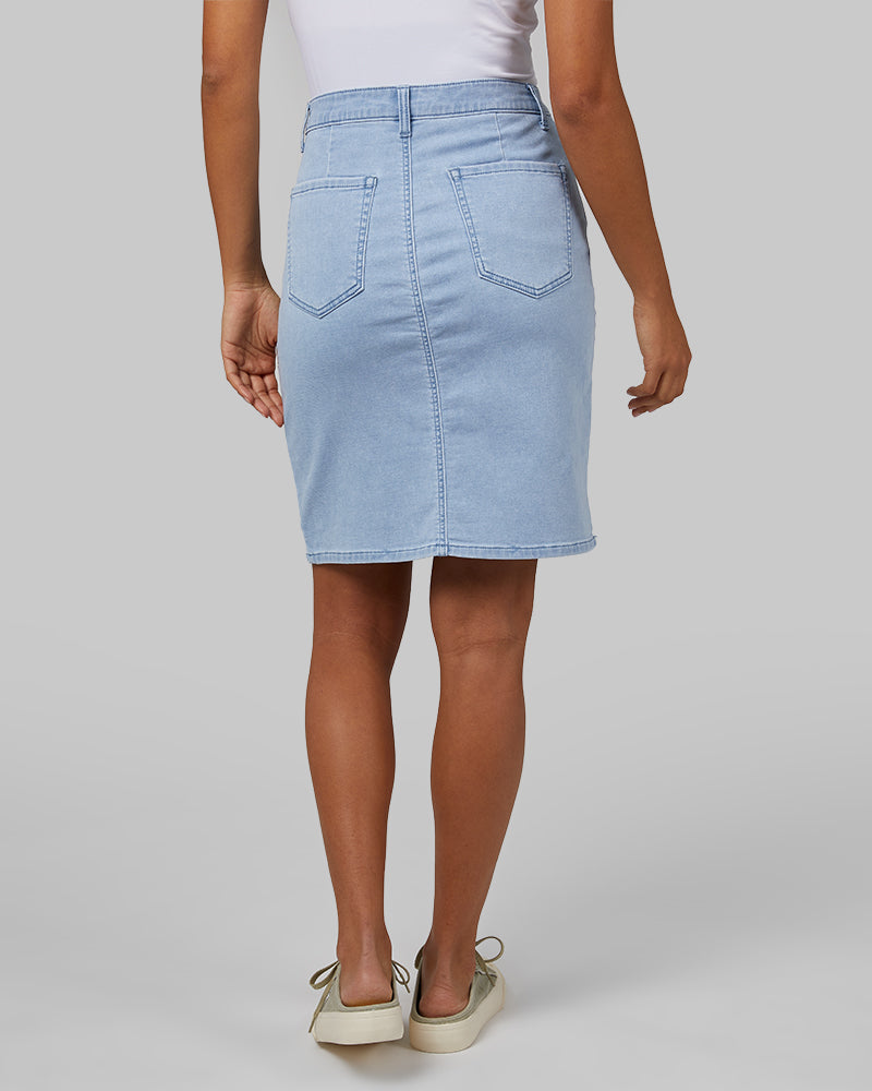 WOMEN'S STRETCH COMFORT JEAN SKIRT - Image 28