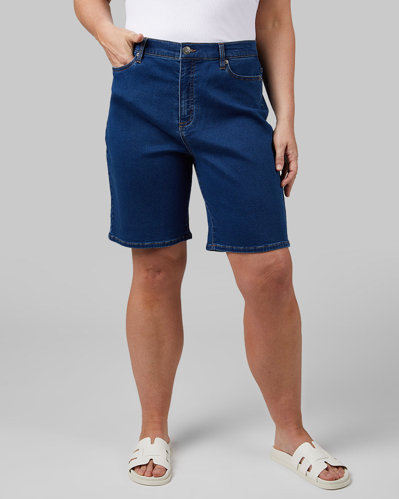 WOMEN'S STRETCH COMFORT JEAN BERMUDA SHORT - Image 19