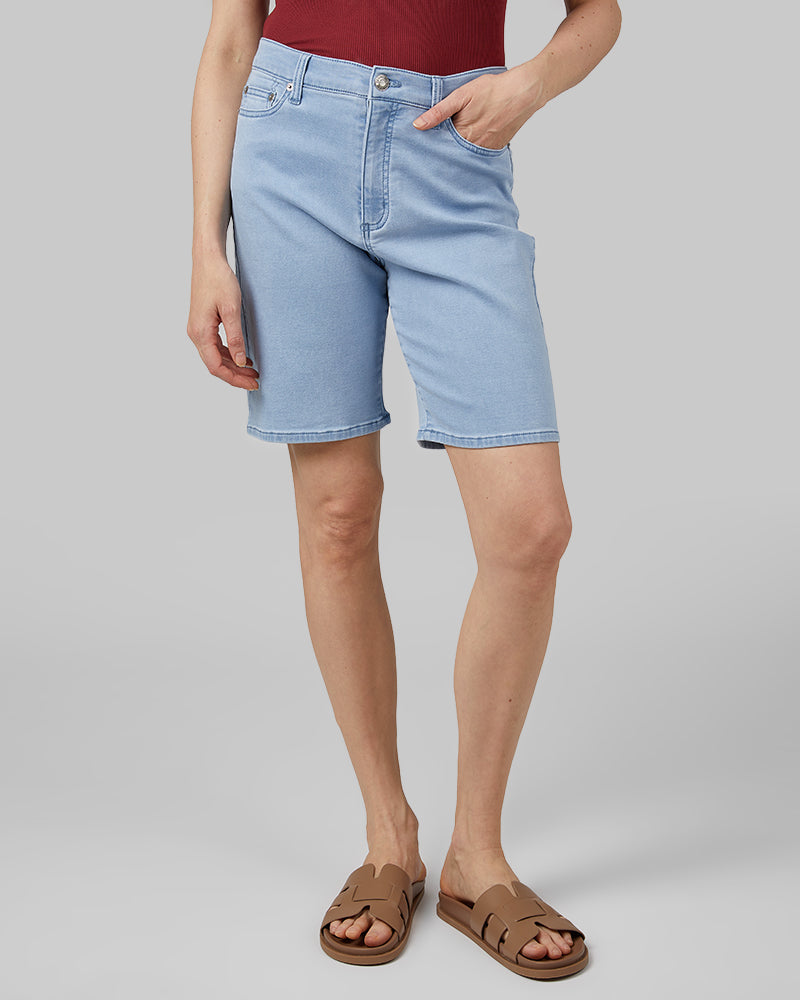 WOMEN'S STRETCH COMFORT JEAN BERMUDA SHORT - Image 25