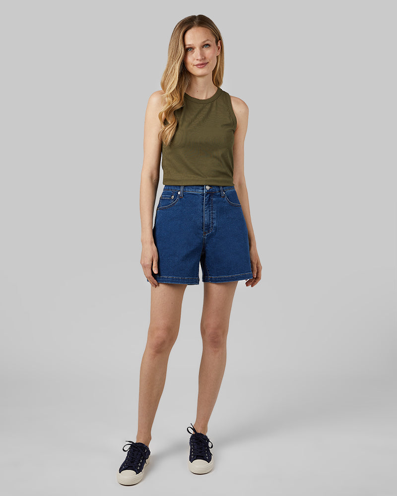 WOMEN'S STRETCH COMFORT JEAN 5-INCH SHORT - Image 6