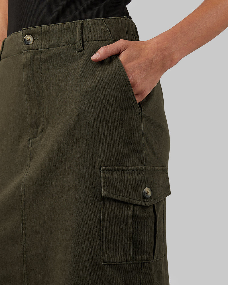 WOMEN'S STRETCH TWILL CARGO SKIRT - Image 6