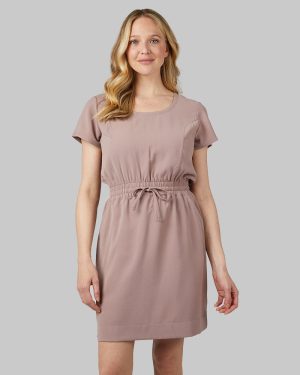 WOMEN'S LIGHTWEIGHT TWILL POCKET DRESS
