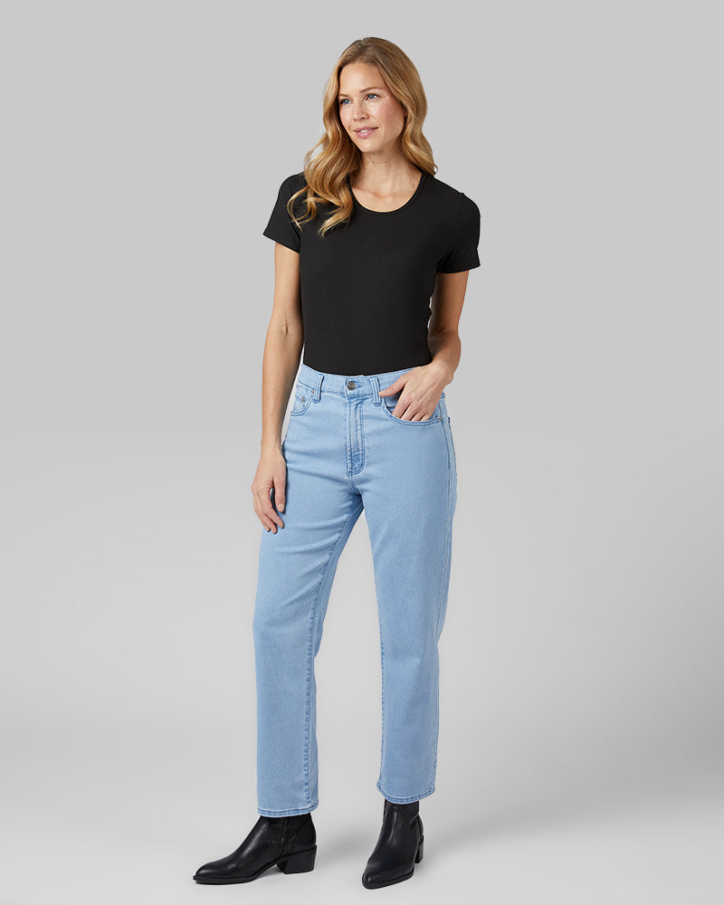 WOMEN'S STRETCH COMFORT RELAXED SWEATPANT JEAN - Image 41