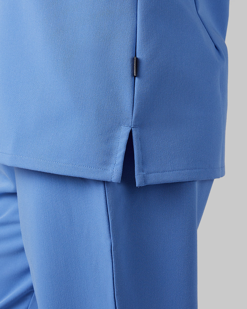 WOMEN'S CHEST POCKET V-NECK SCRUB TOP - Image 43